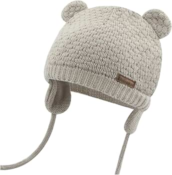 Amazon.com: Duoyeree Kids Baby Hat Soft Warm Cable Knit